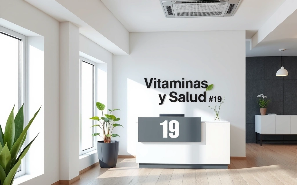 Oficina moderna de Vitaminasnaturalesyd
