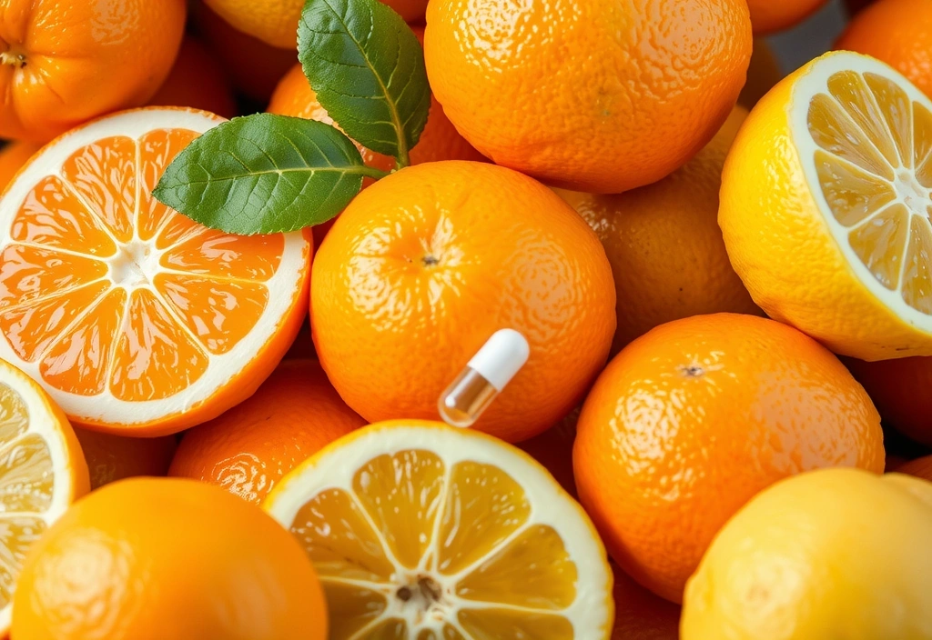 Imagen de Vitamina C en frutas cítricas